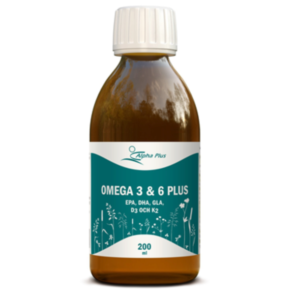 Alpha Plus Omega 3 & 6 Plus 200 ml