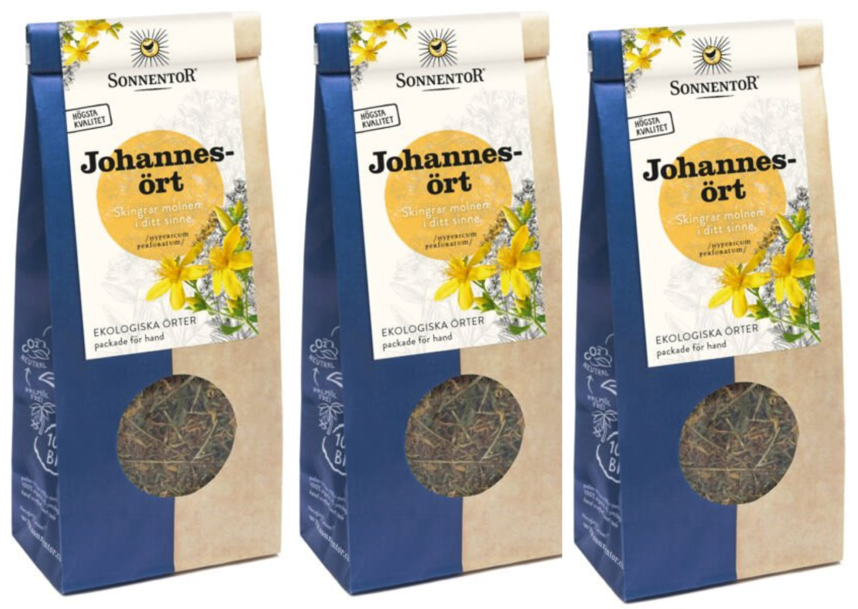 Sonnentor Johannesört Eko 60 g 3-PACK