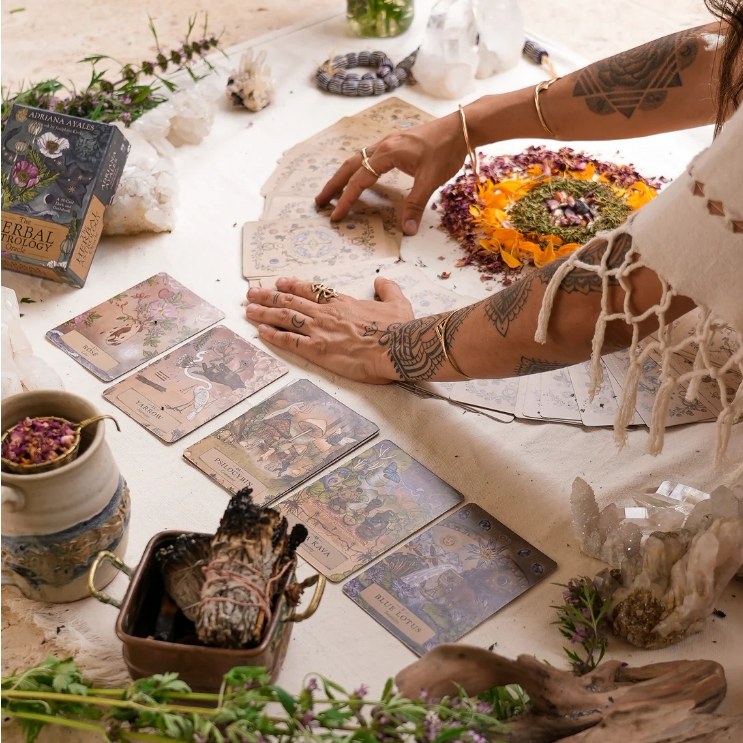Anima Mundi The Herbal Astrology Pocket Oracle | Örtagubben