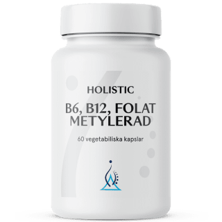 Holistic B6, B12, Folat Metylerad 60 kaps