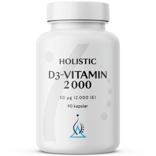 Holistic D3-vitamin 2000 90 kaps