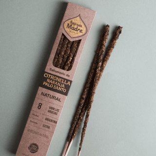 Citronella, Apelsin & Palo Santo rökelsepinnar Sagrada Madre