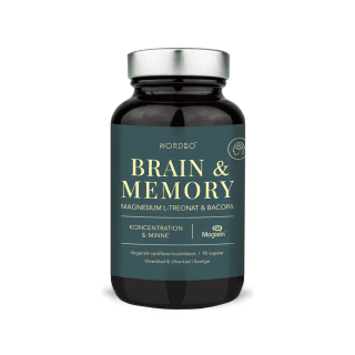 Brain & Memory Magnesium 90 kapslar Nordbo