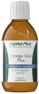 Alpha Plus Omega 3 & 6 Plus 200 ml