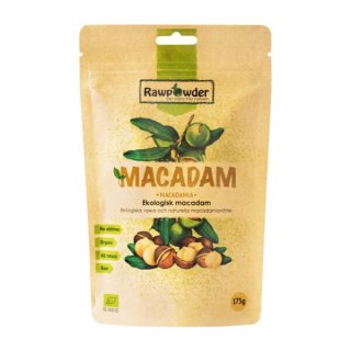 Rawpowder Macadamianötter Eko 175 g