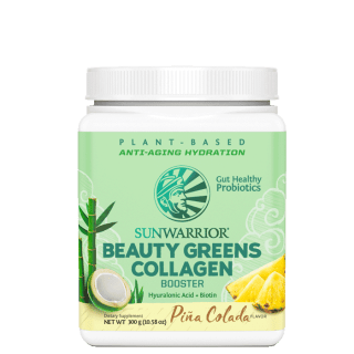 Sunwarrior Beauty Greens Collagen Booster Pina Colada 300 g