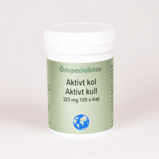 Örtspecialisten Aktivt kol 325 mg 100 kapslar