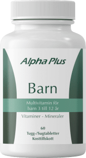 Alpha Plus Barn 60 tabletter