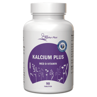 Alpha Plus Kalcium Plus med D-vitamin 90 tabl