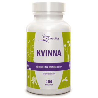 Alpha Plus Kvinna 100 tabl - Multitillskott kvinnor 50+