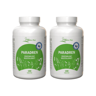 2-PACK Alpha Plus Paradren 180 tabl