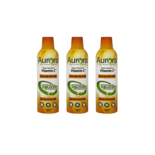 3-PACK Aurora Liposomal Vitamin C 480 ml