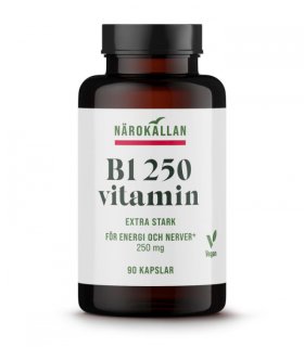 Närokällan B1 250 vitamin 90 kapslar