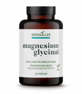 Närokällan Magnesium glycinat 120 kapslar