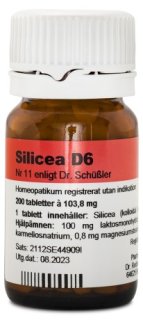 Nr. 11 Silicea D6 200 tabletter
