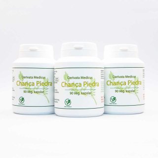 3-PACK Chanca piedra 90 kapslar Derivata Medicus