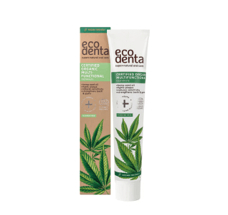 Organic Multifunctional Toothpaste With Hemp Oil 75ml