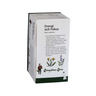 Energi och Fokus 20 Tepåsar Örtagubbens Örter