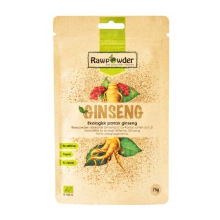 Rawpowder Ginseng Eko 75 g