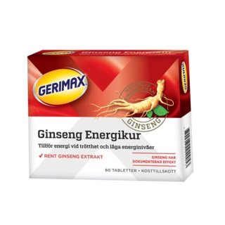 Gerimax Ginseng Energikur 60 tabl