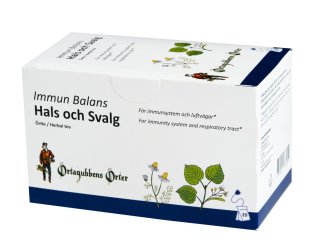 Immun Balans Hals och Svalg 20 tepåsar Örtagubbens Örter