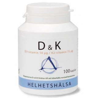 Helhetshälsa D & K 100 kaps