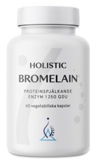 Holistic Bromelain 60 kapslar