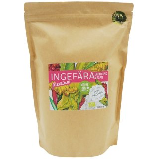 Mother Earth Ekologiskt Ingefära pulver 1 kg