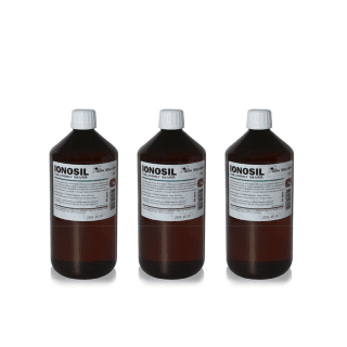 3-PACK Ion Silver Kolloidalt silver 1000 ml