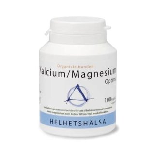 Helhetshälsa Kalcium / Magnesium Optimal 100 kaps