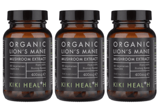 3-PACK Organic Lion's Mane 60 kapslar Kiki Health