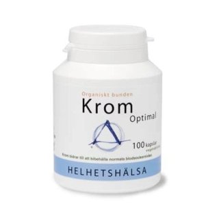 Helhetshälsa Krom Optimal 100 kapslar
