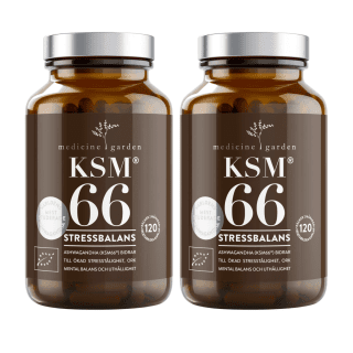 KSM66 Ashwagandha Eko 120 kaps 2-PACK