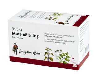 Balans Matsmältning 20 tepåsar Örtagubbens Örter