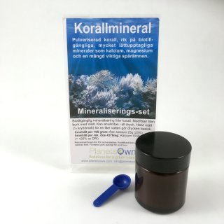 Korallmineral Mineraliserings-set