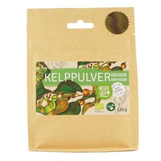 Mother Earth Kelppulver Eko 125 g