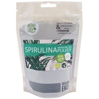 Mother Earth Spirulinapulver Ekologisk 125g