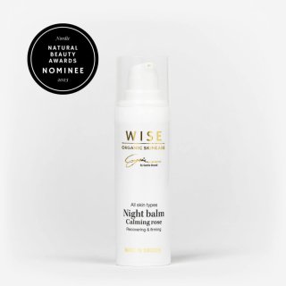 Night balm calming rose 30 ml Wise Organic Beauty