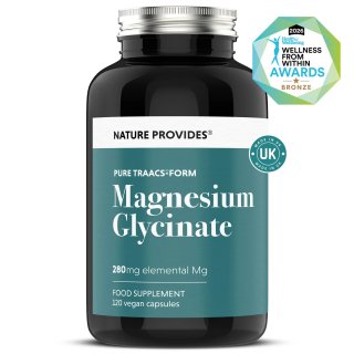 Magnesium Glycinate 2400 mg 120 Kaps Nature Provides