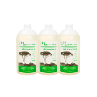 3-PACK Navarra Hälsobadolja Eko 1 Liter