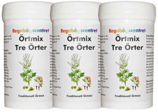 Regnbågscentret Örtmix Tre Örter 3-PACK