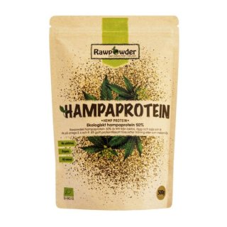 Rawpowder Hampaprotein Eko 500 g