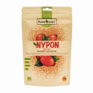 Rawpowder Nyponpulver Eko 300 g