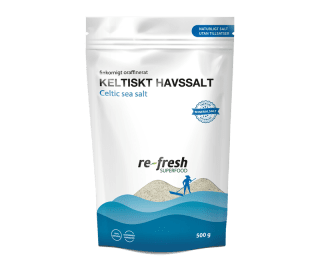 Keltiskt Havssalt Fin 500g Re-Fresh Superfood
