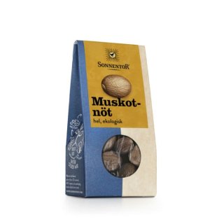 Sonnentor Muskotnöt Hel Eko 25 g