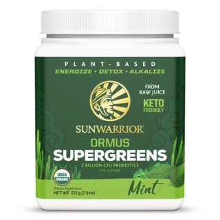 Sunwarrior Ormus Super Greens Mint 225 g