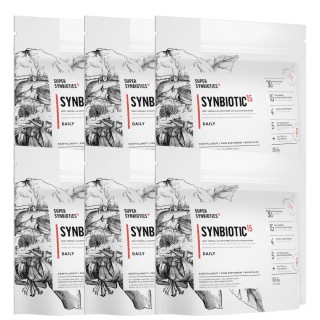 6-PACK Synbiotic15 Daily Probiotika 90x5g