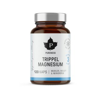 Trippel Magnesium 120 kapslar
