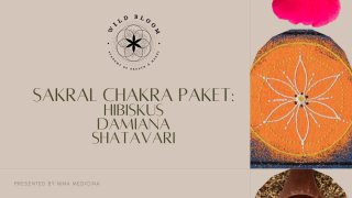 Wild Bloom Sakralchakra Paket - Hibiskus, Damiana, Shatavari