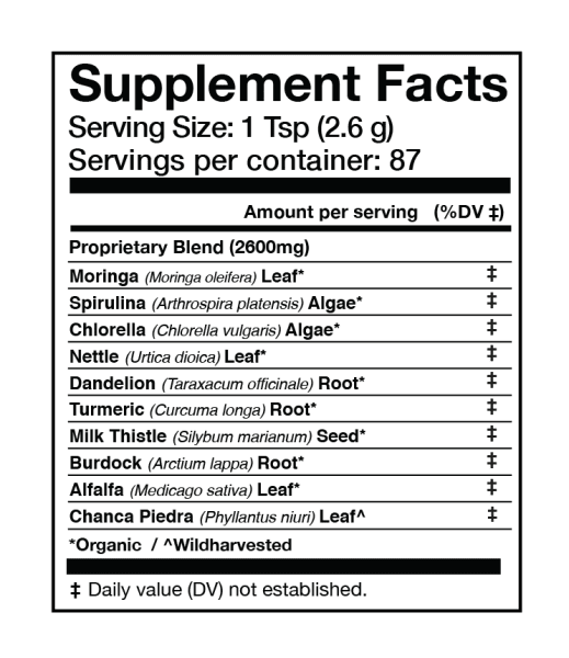 Anima Mundi Liver Vitality Greens 454 g